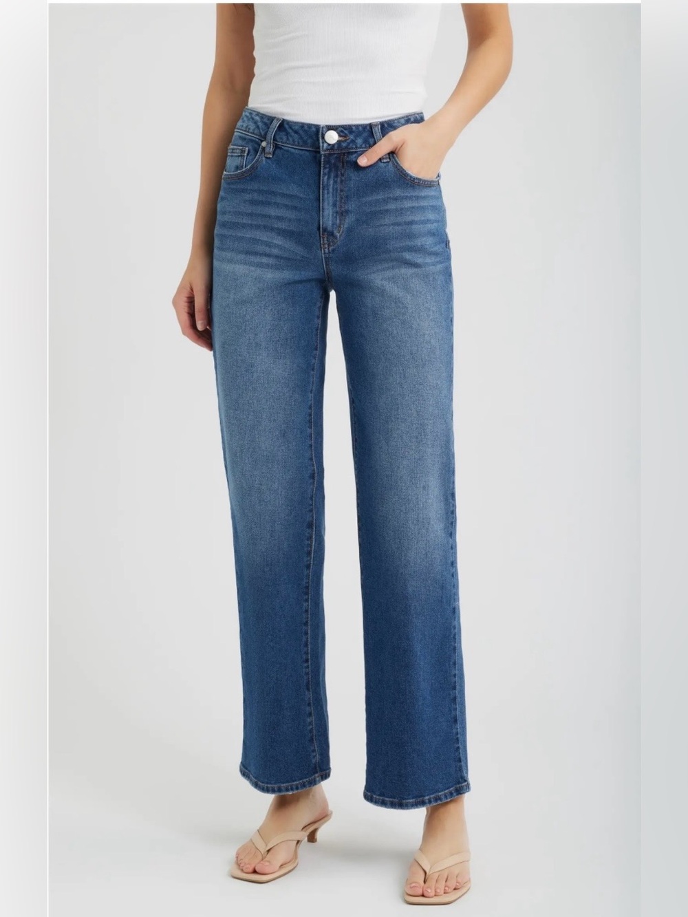 Time & Tru women’s size 16 straight leg denim jeans